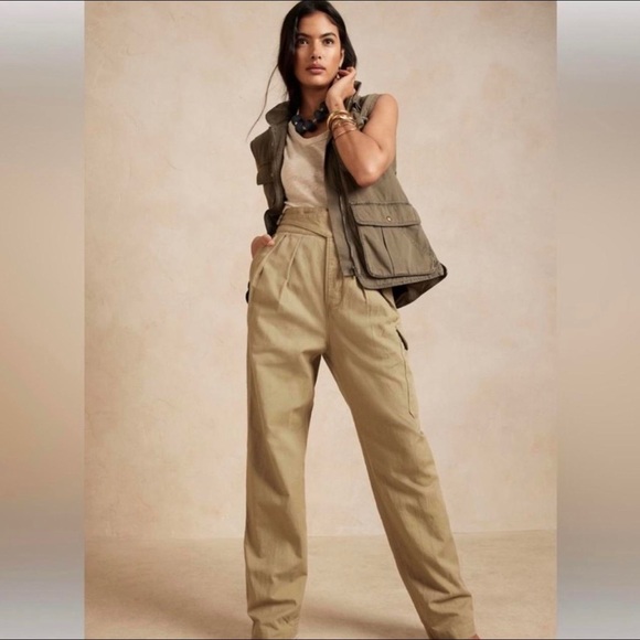 Banana Republic Heritage Explorer Pant 4 Utilitarian Khaki - Picture 4 of 9